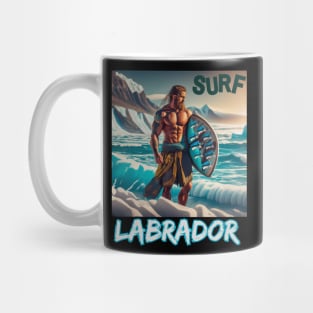 Labrador Surf City Viking Icebergs Classic Humor Mug